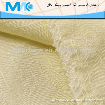 high quality woven dyed jacquard rayon fabric
